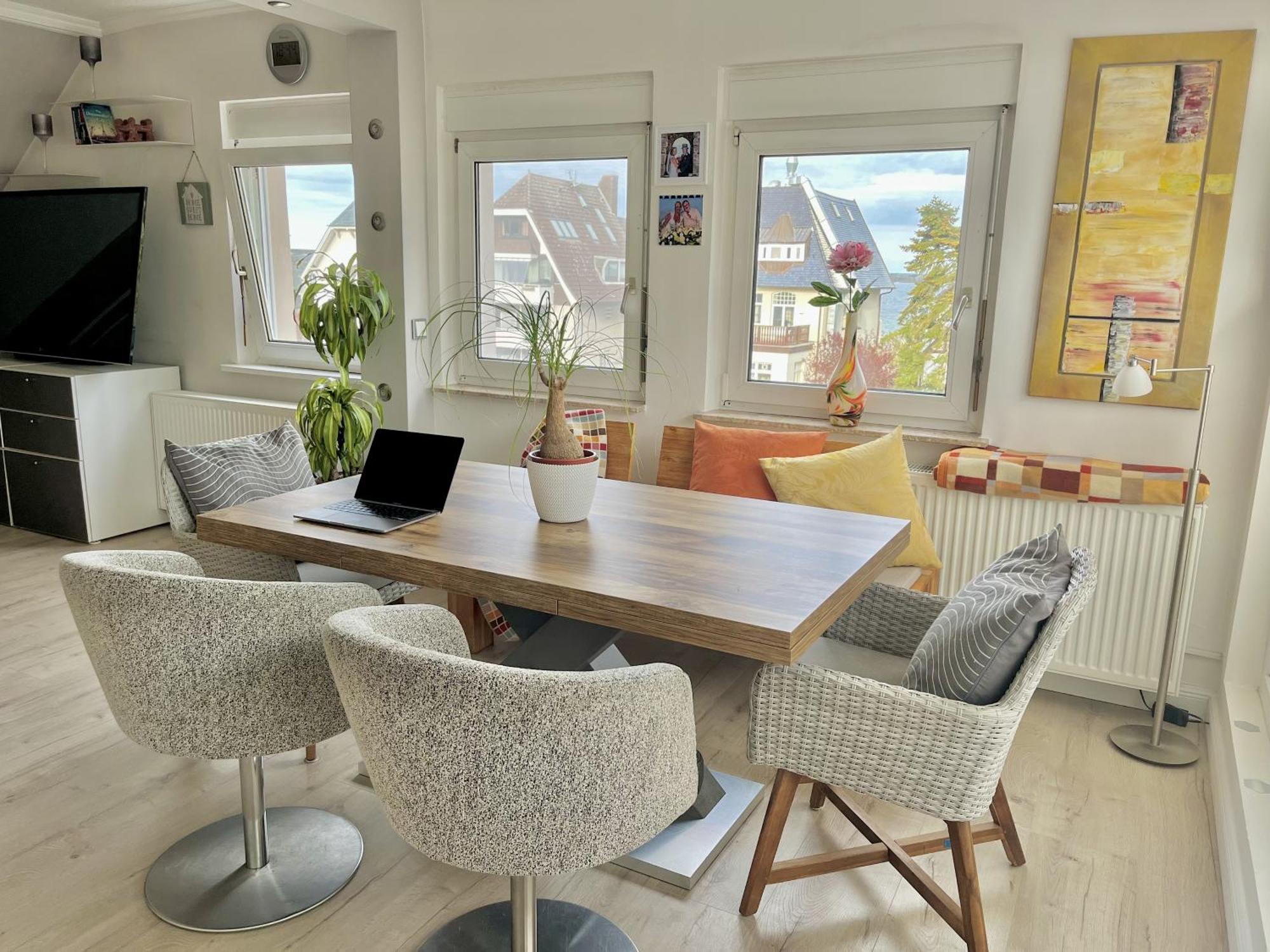 3Sz Penthaus Luna Am Sandstrand Mit Meerblick & Balkon Lübeck Extérieur photo