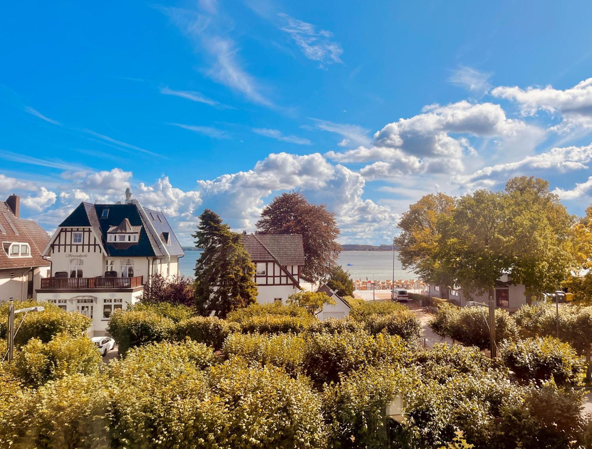 3Sz Penthaus Luna Am Sandstrand Mit Meerblick & Balkon Lübeck Extérieur photo